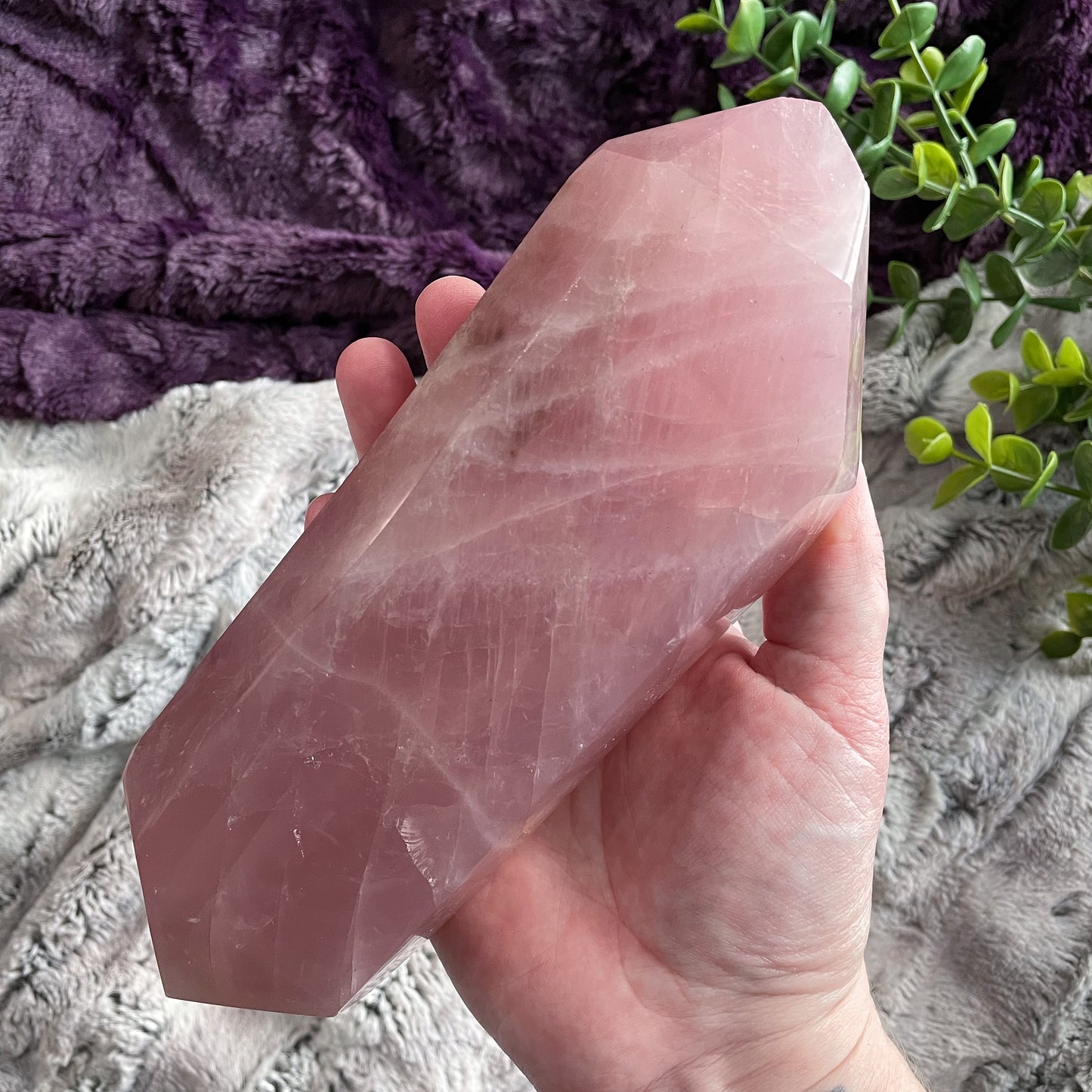 Huge Rose Quartz DT