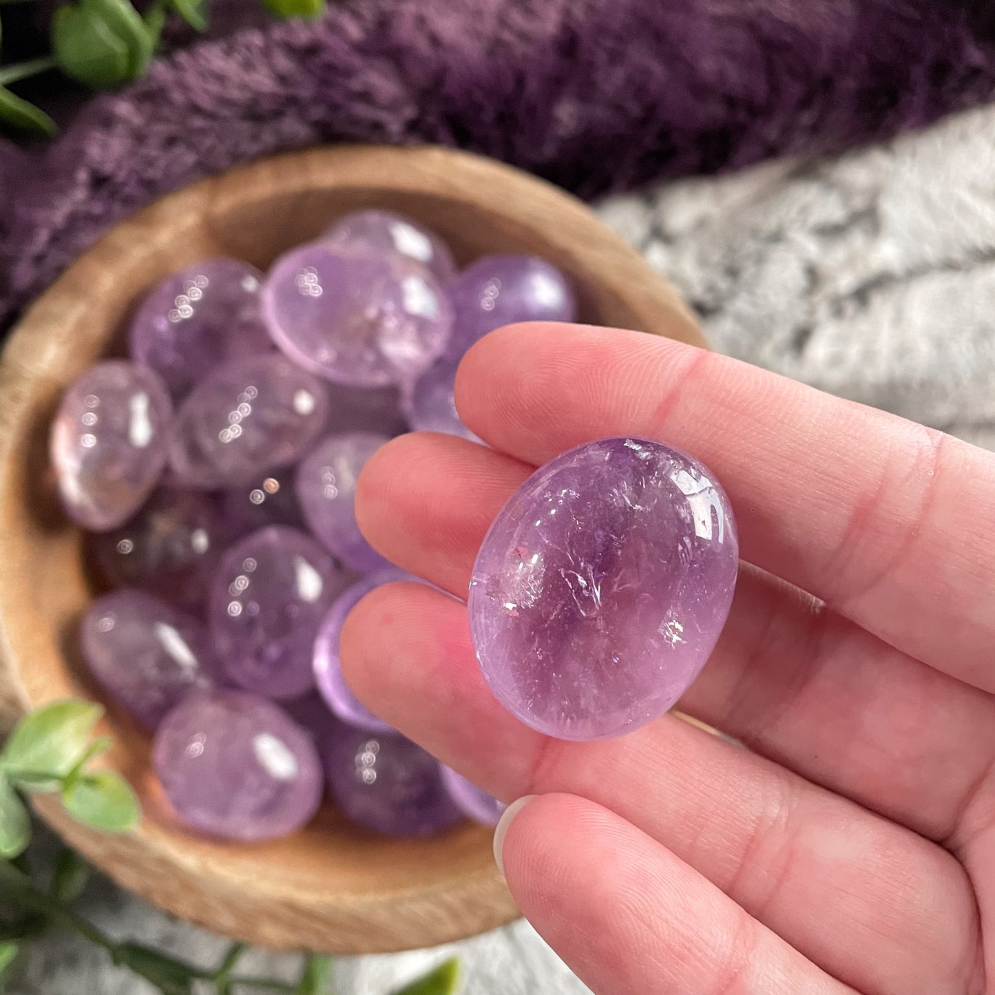 Gem Amethyst Pocket Crystal