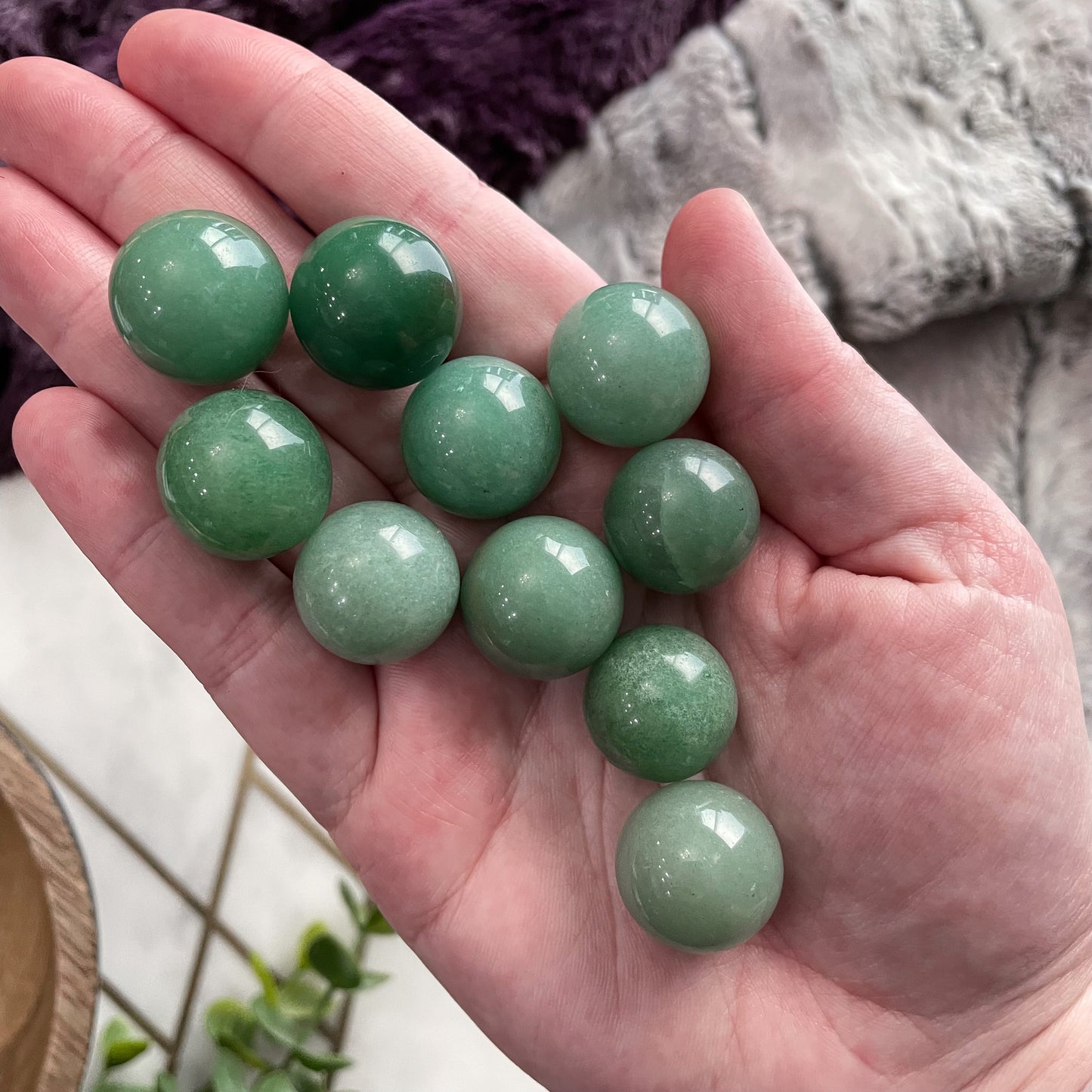 Green Aventurine Mini Sphere