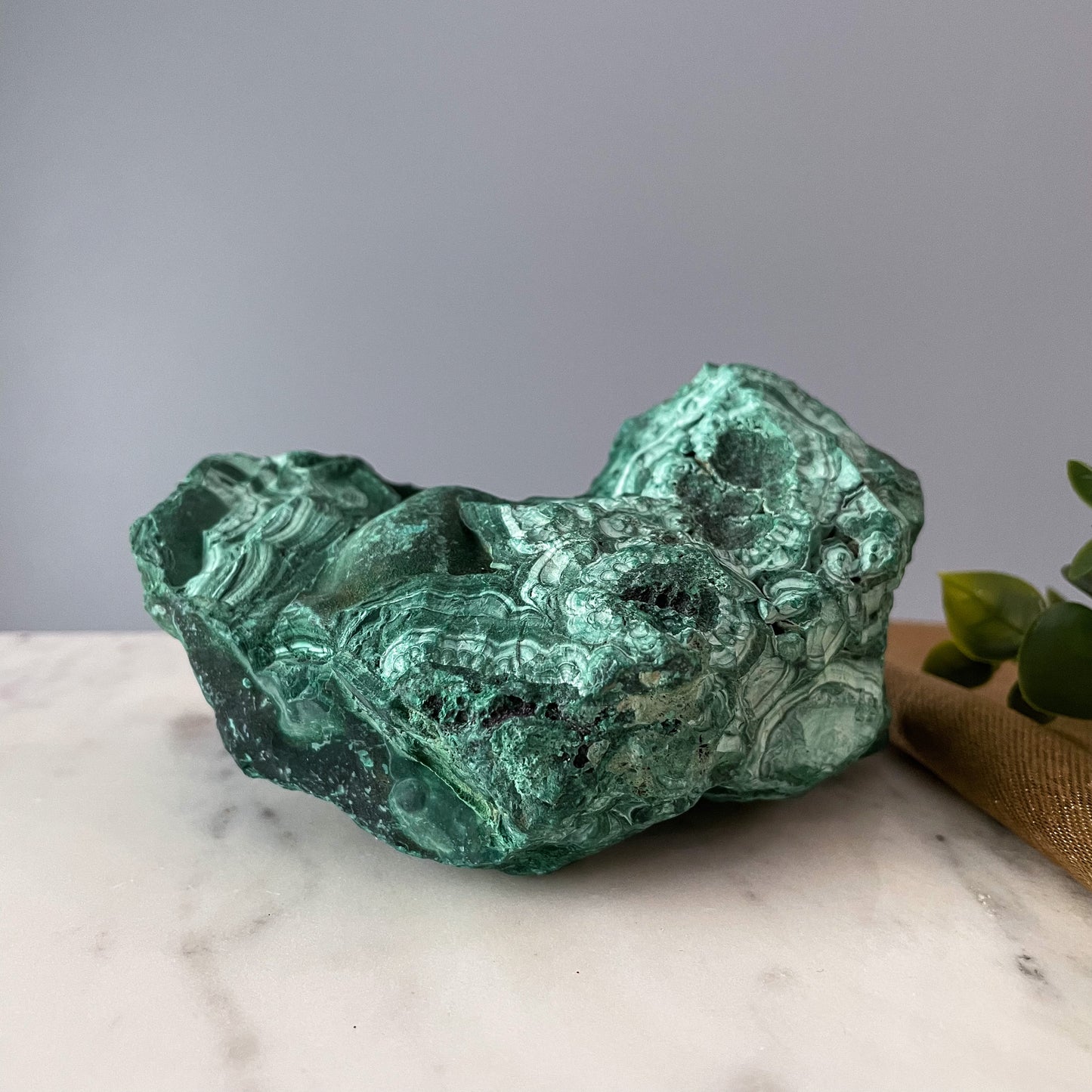 Raw Malachite