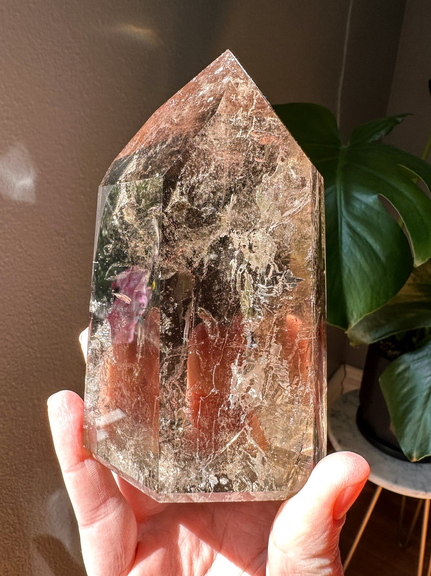 Smokey Quartz Tower