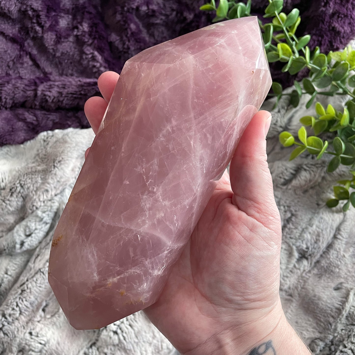 Huge Rose Quartz DT