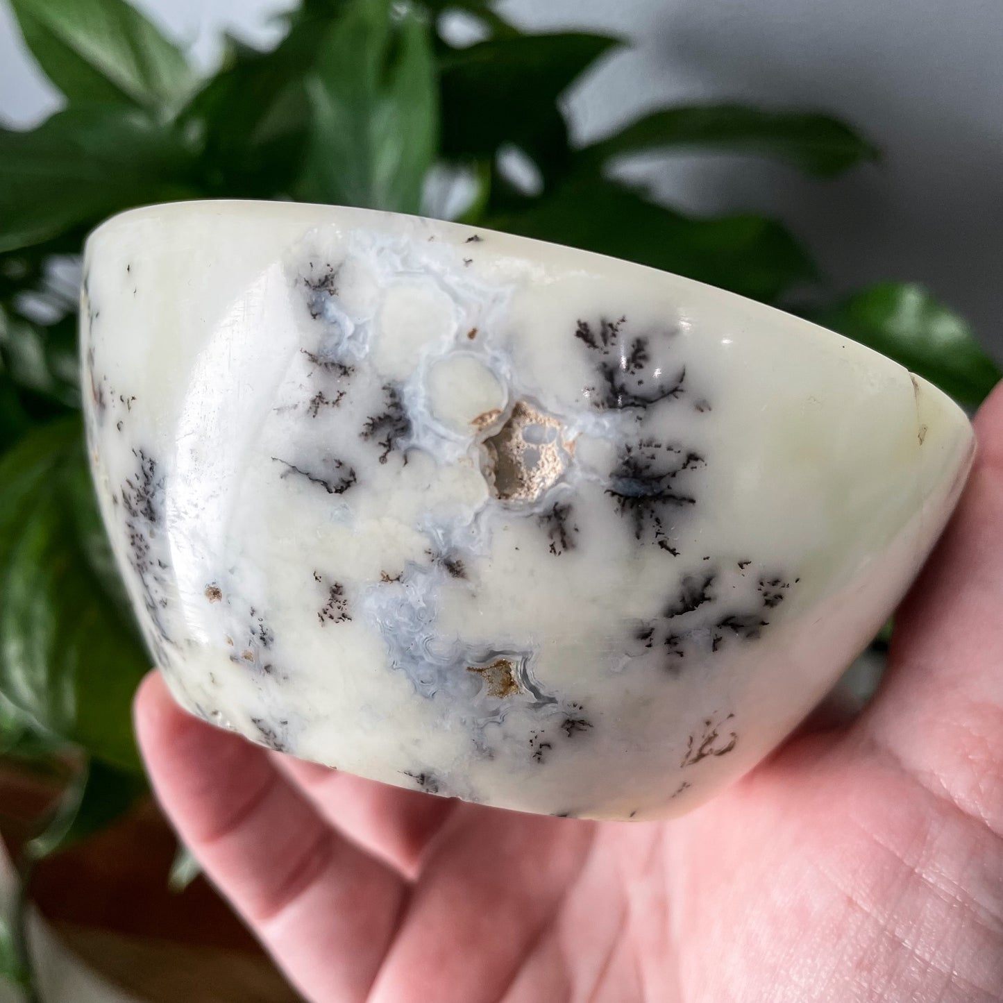 Dendritic Opal Bowl