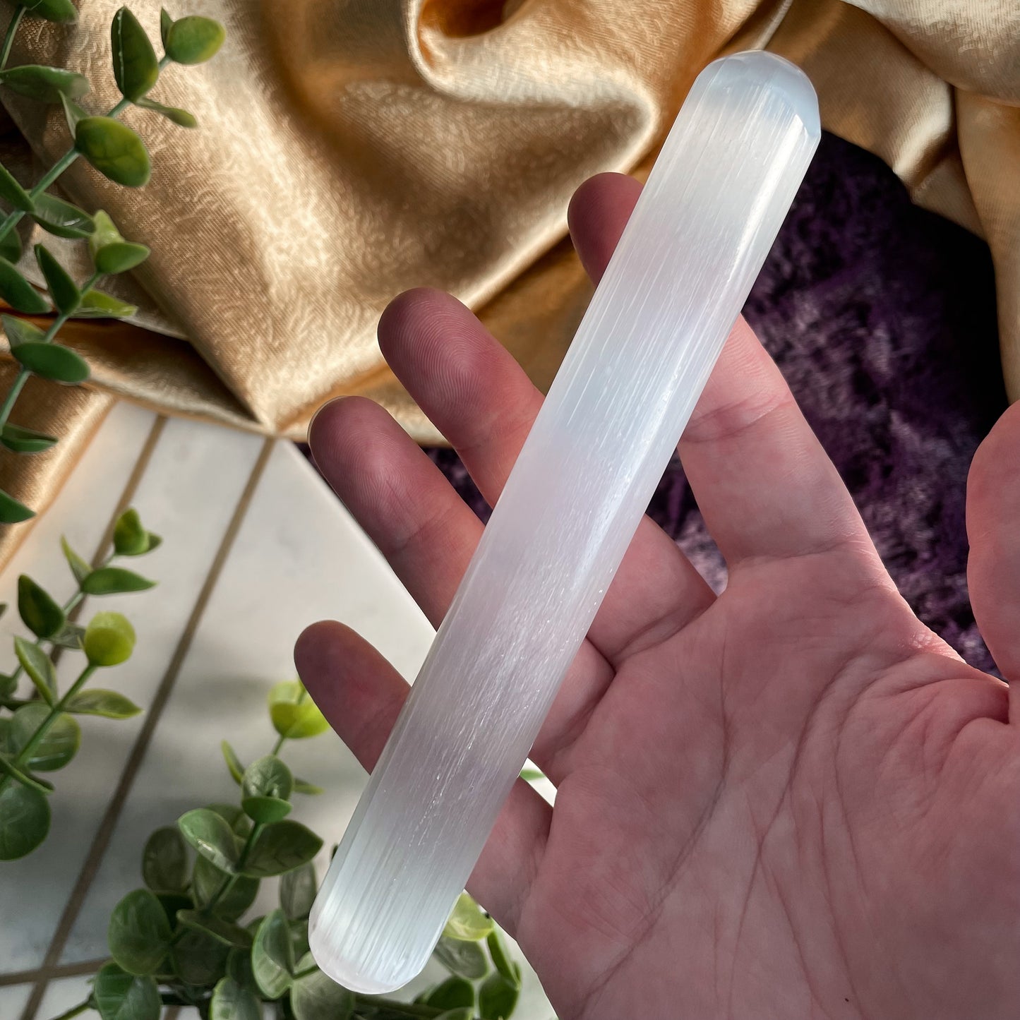 Selenite Wand