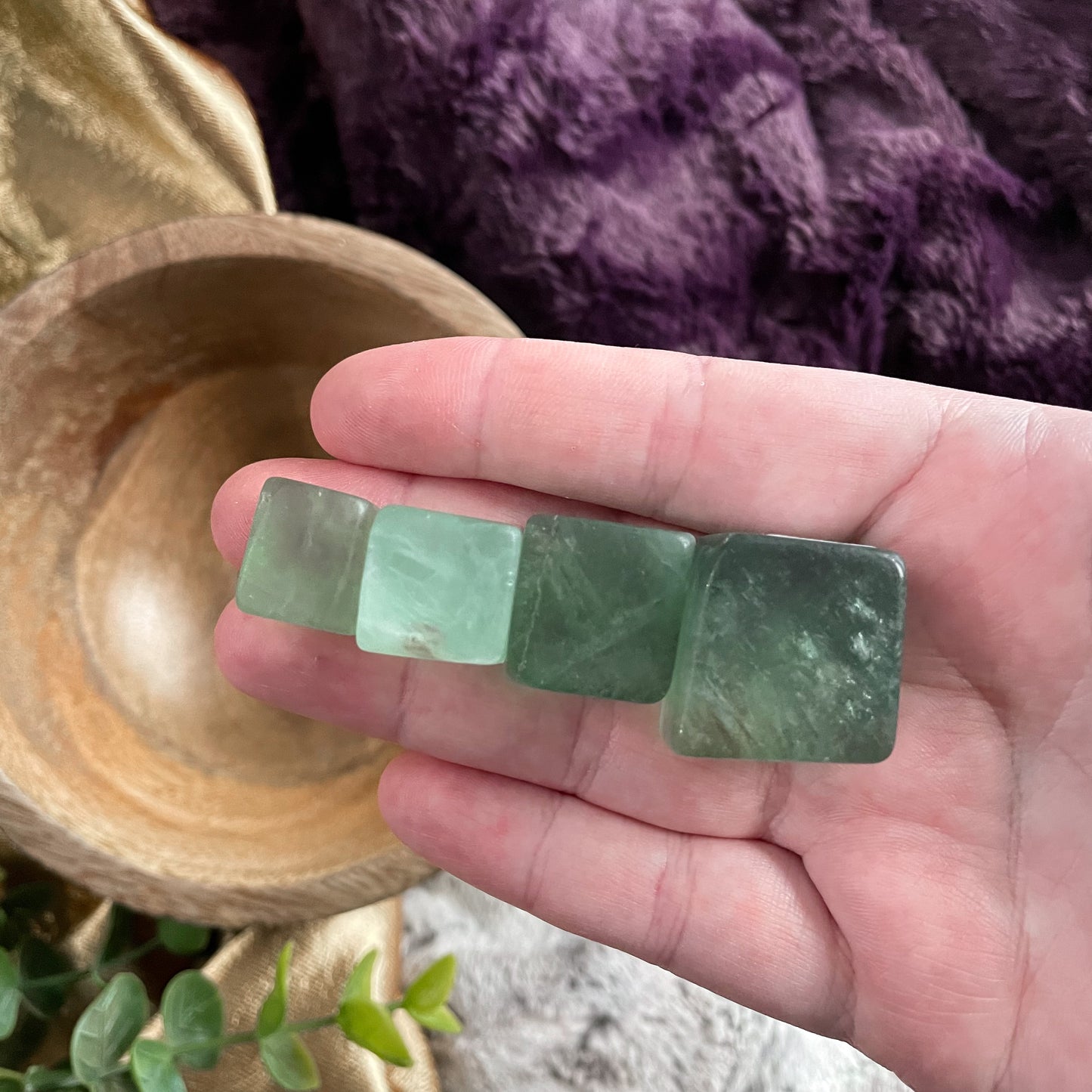 Fluorite Cube