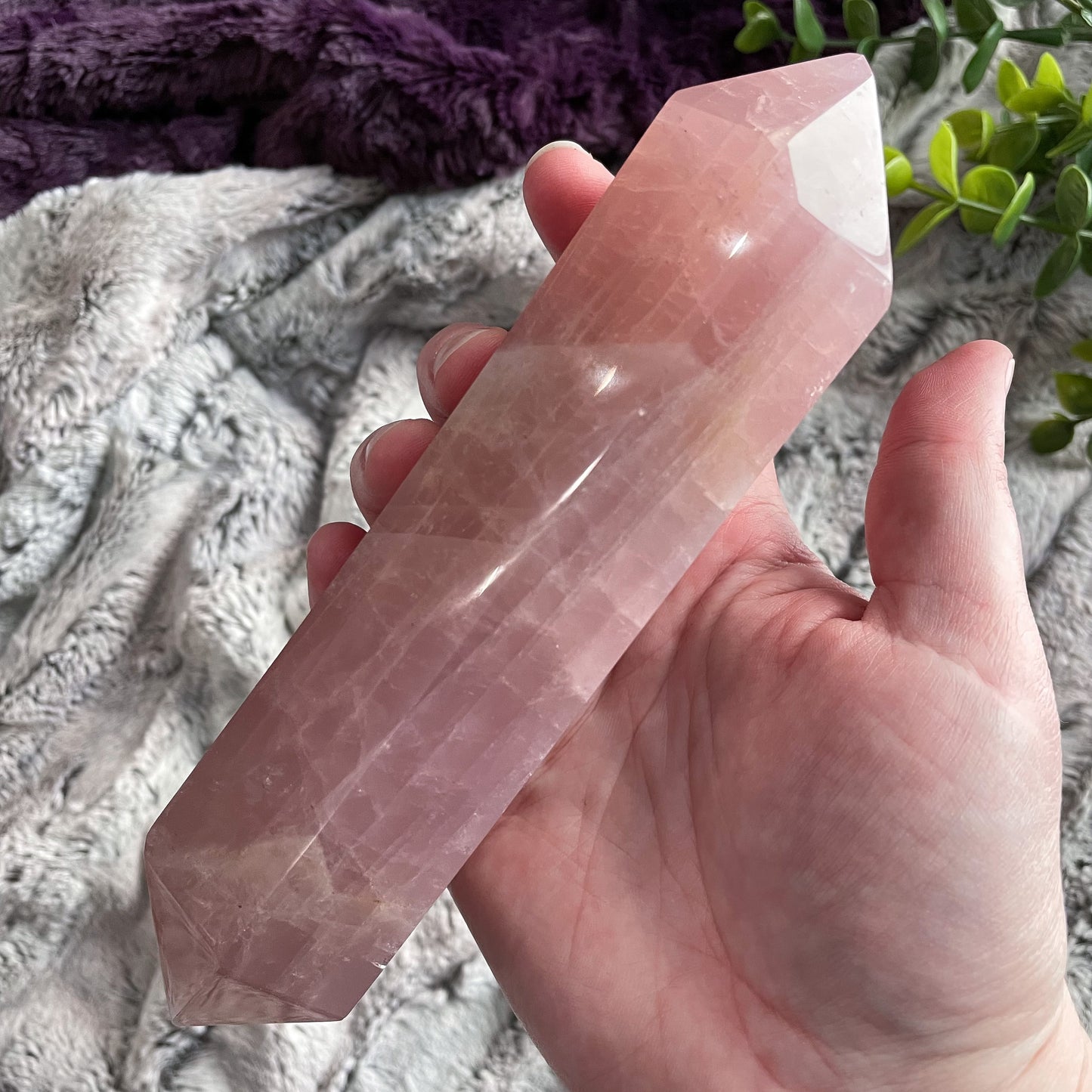 Flashy Rose Quartz DT