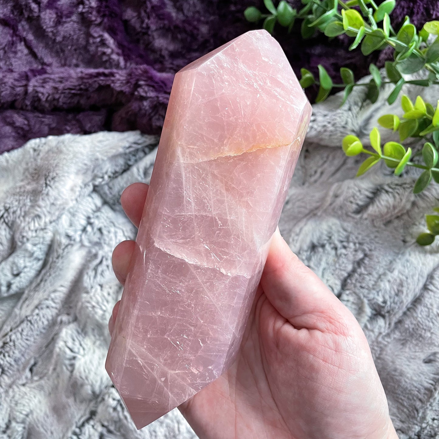 Flashy Rose Quartz DT