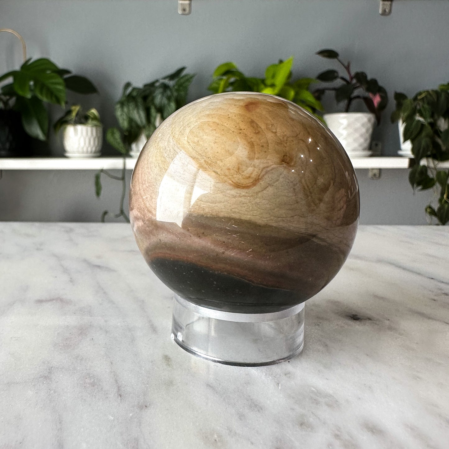 Polychrome Jasper Sphere