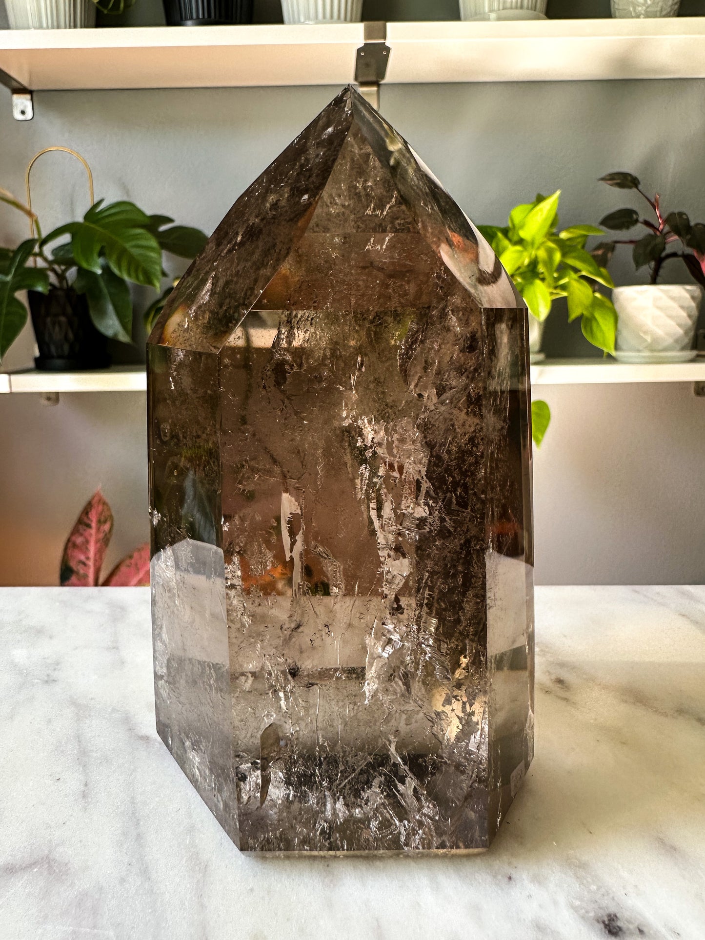 Smokey Quartz Tower