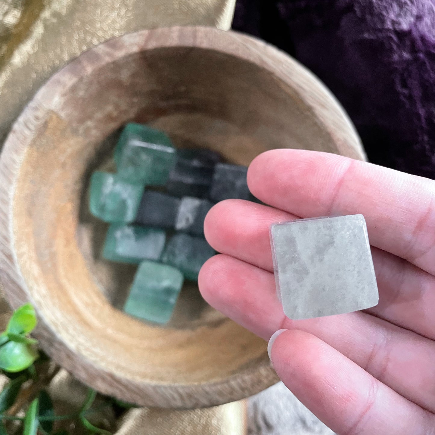 Fluorite Cube