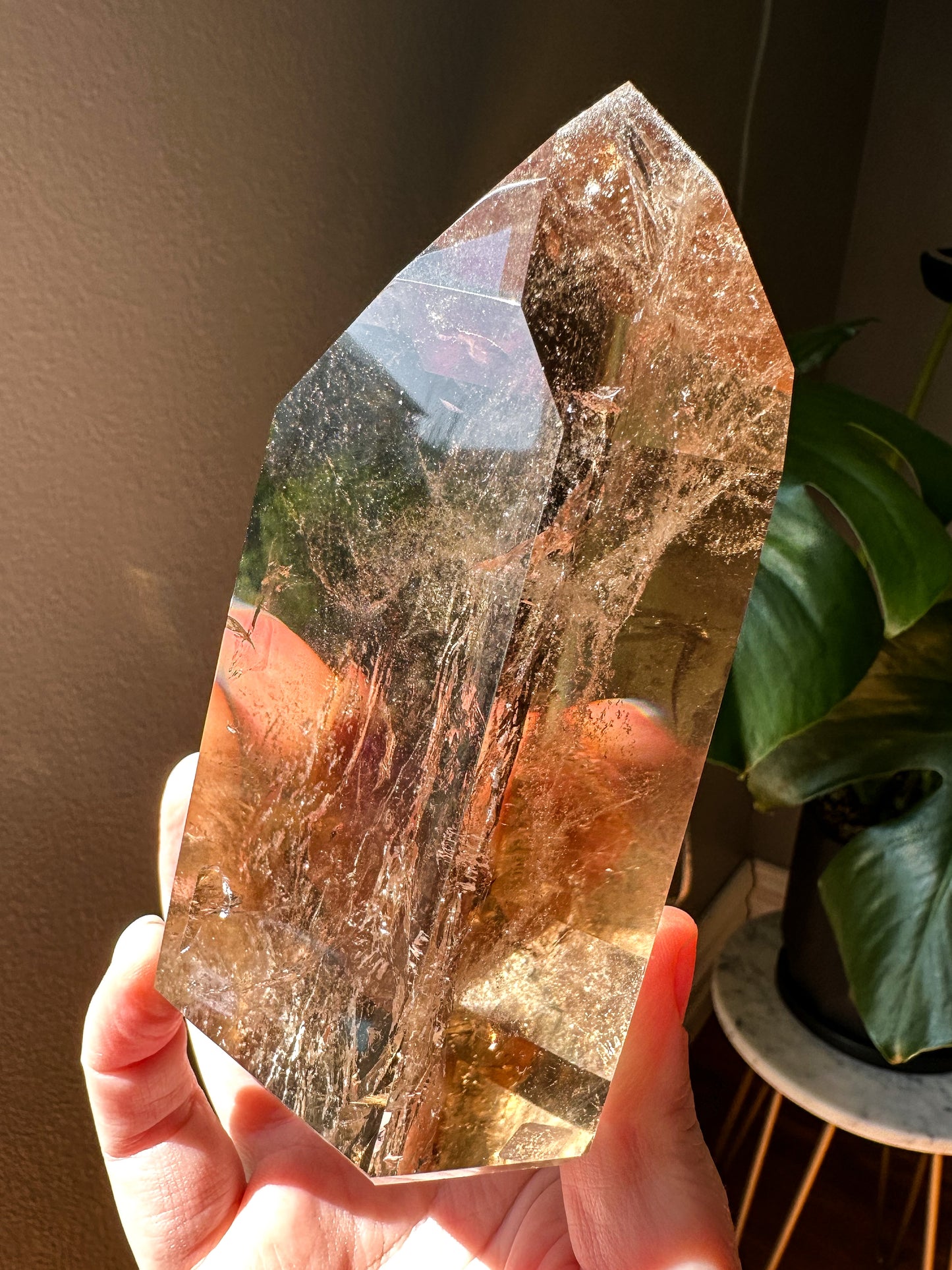 Smokey Quartz Tower