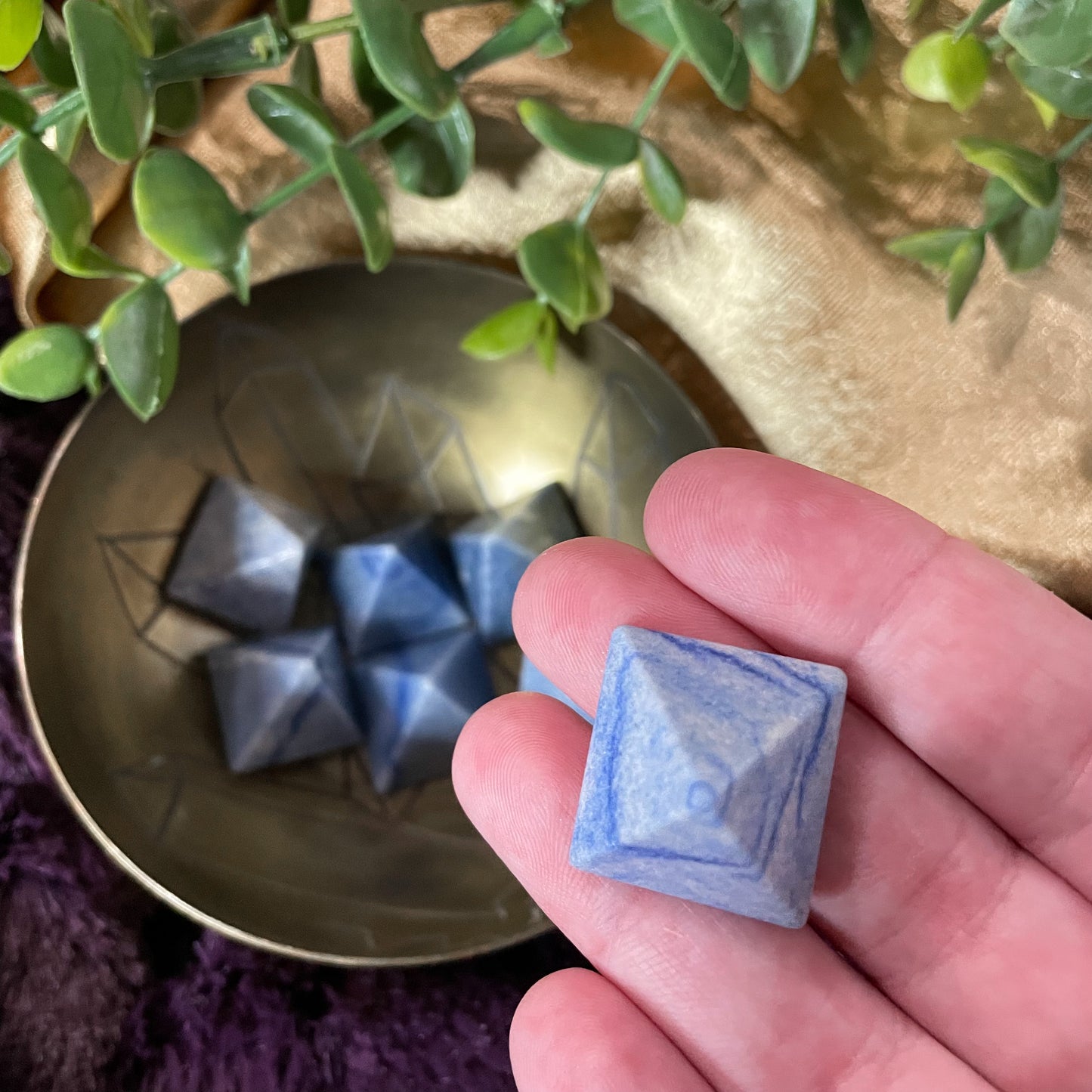 Blue Aventurine Mini Pyramid