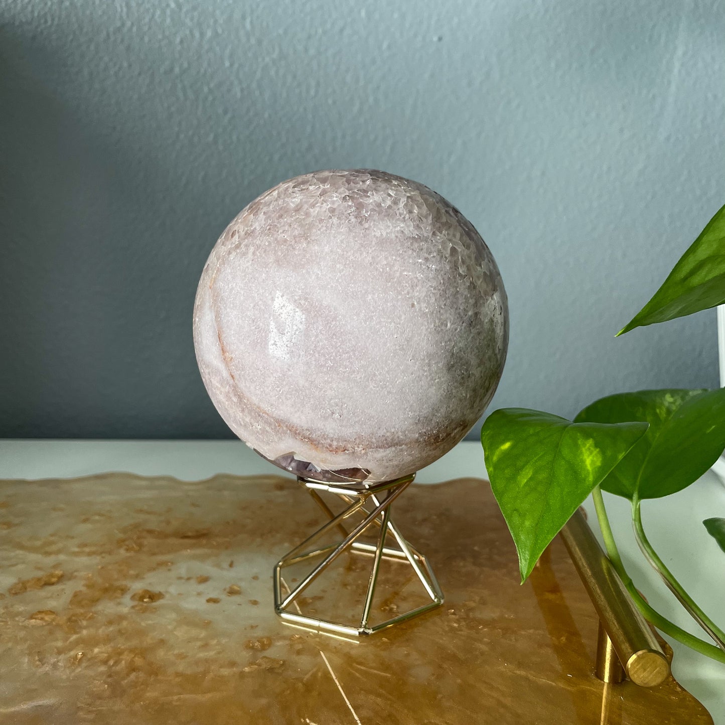 Pink Amethyst Sphere