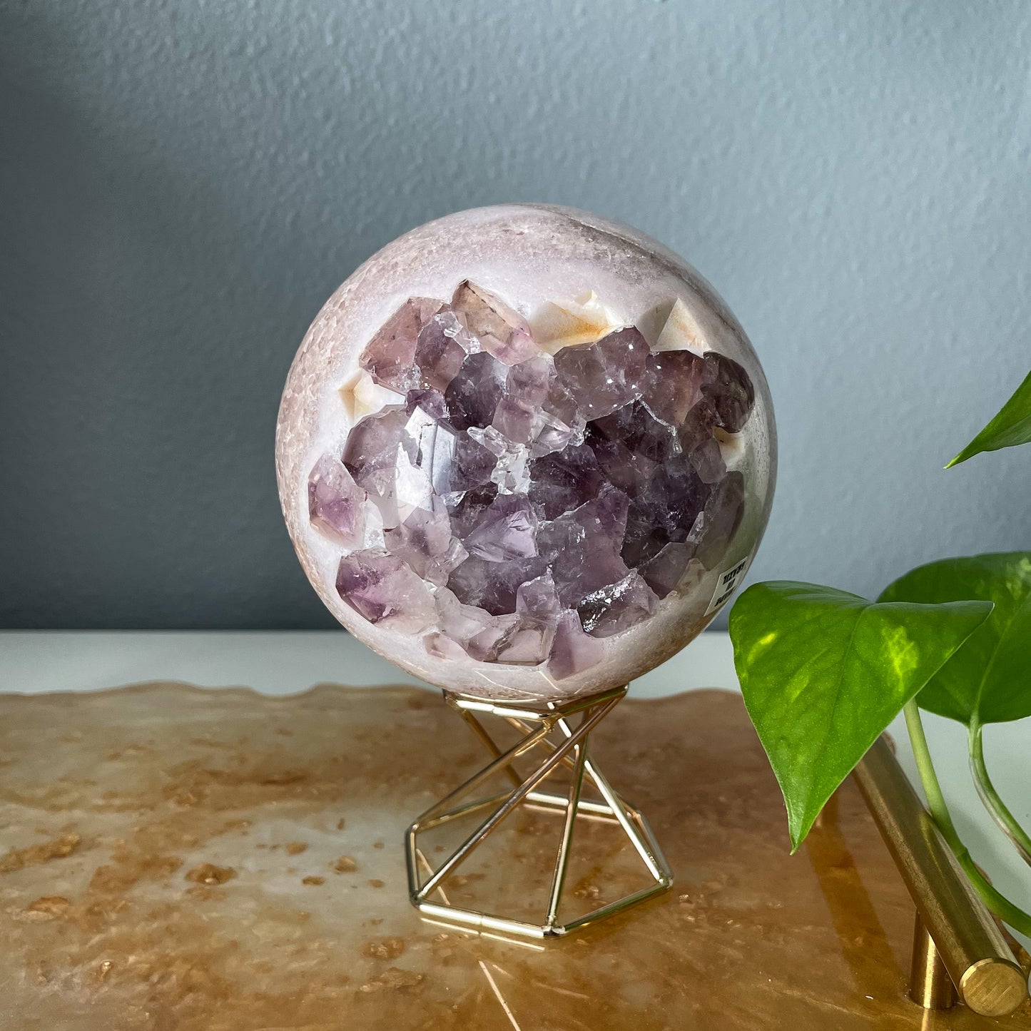 Pink Amethyst Sphere