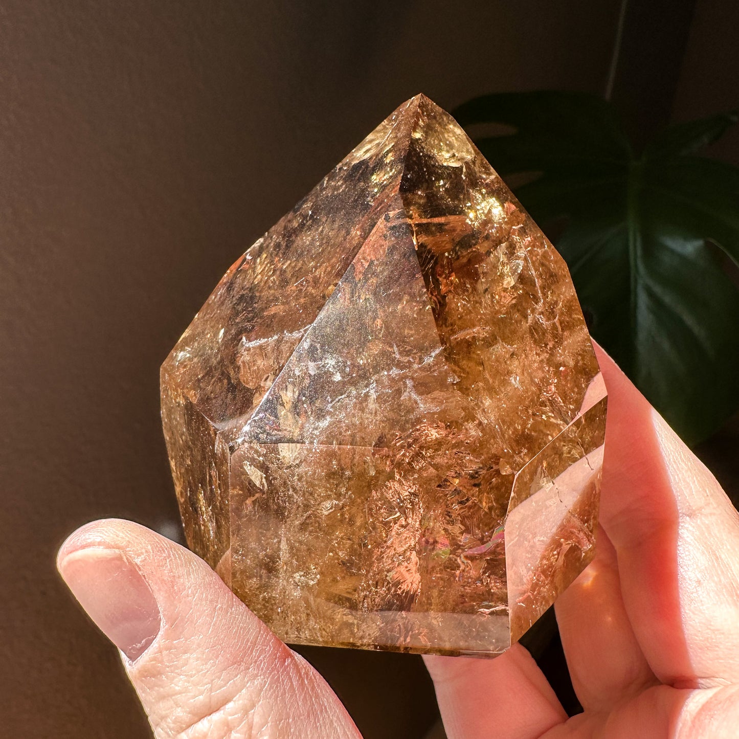 Phantom Smokey Quartz Tower