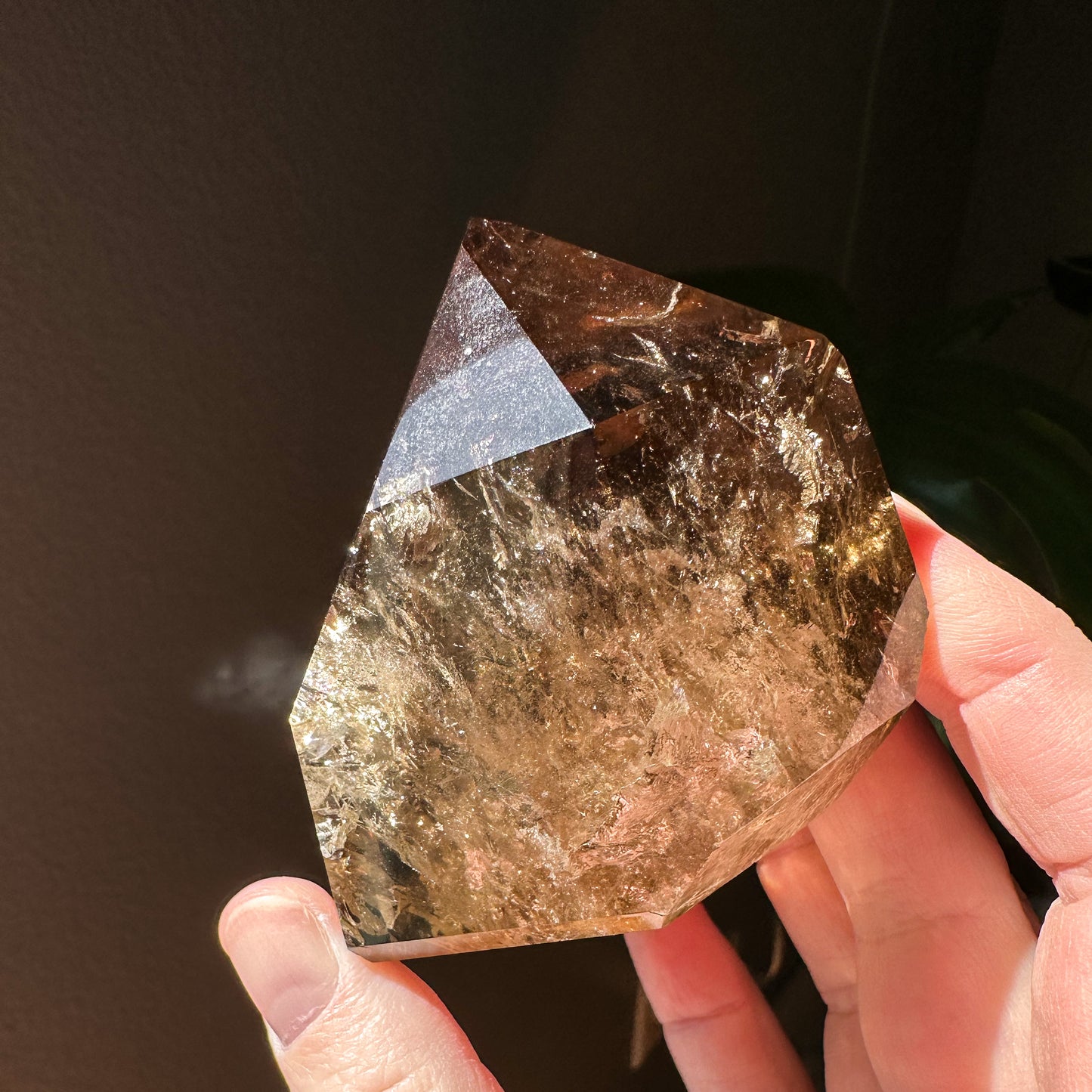 Phantom Smokey Quartz Tower