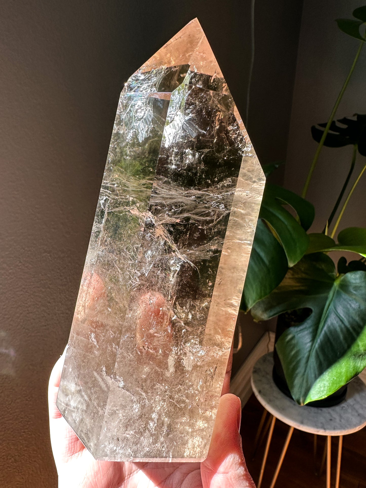 Smokey Quartz Tower