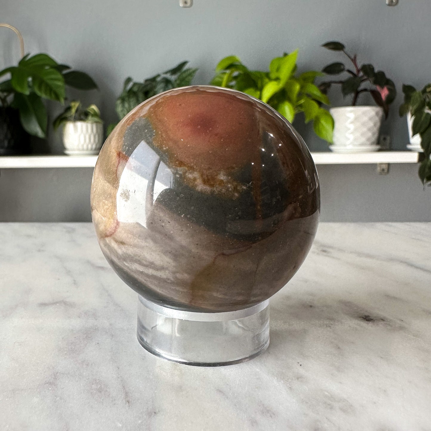 Polychrome Jasper Sphere