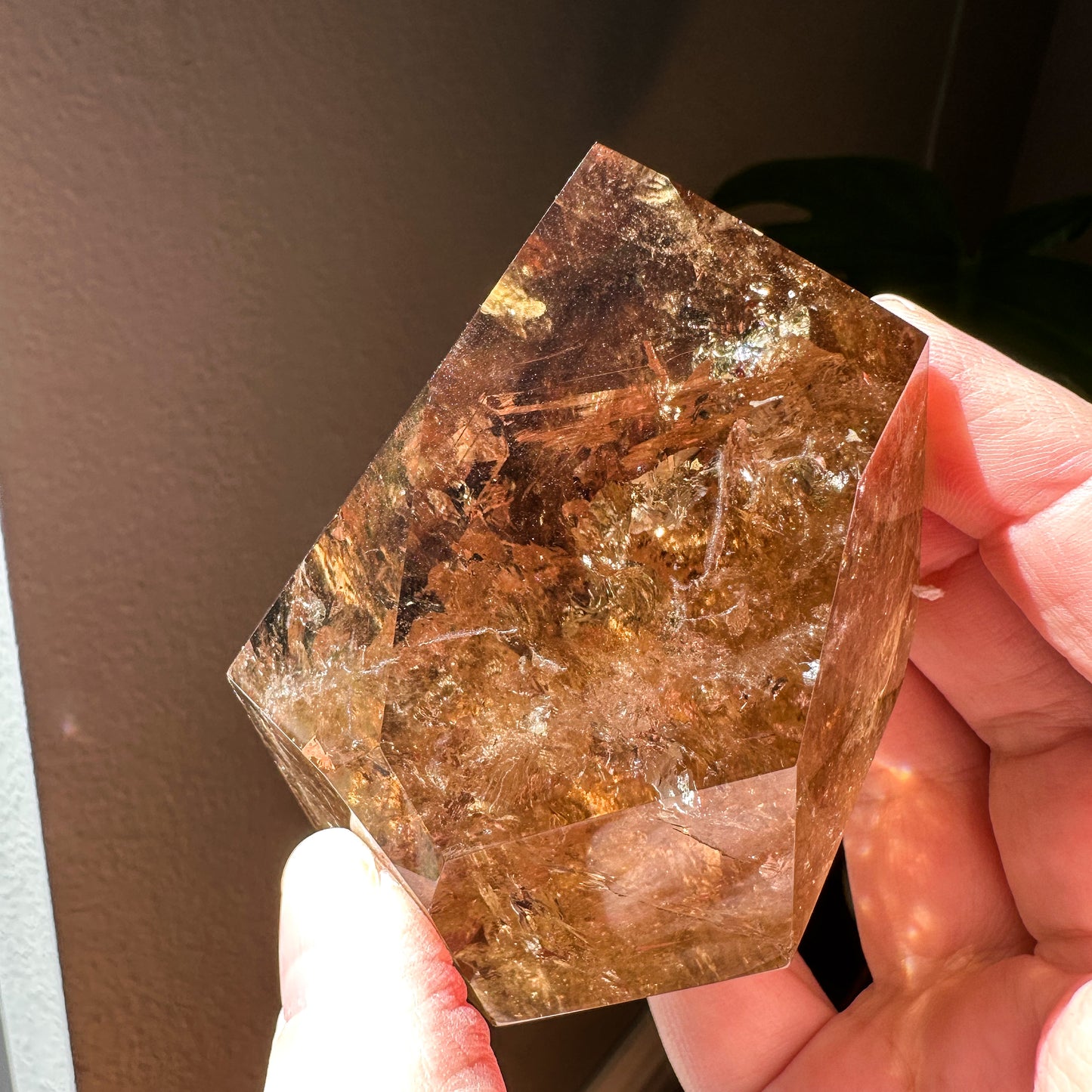 Phantom Smokey Quartz Tower