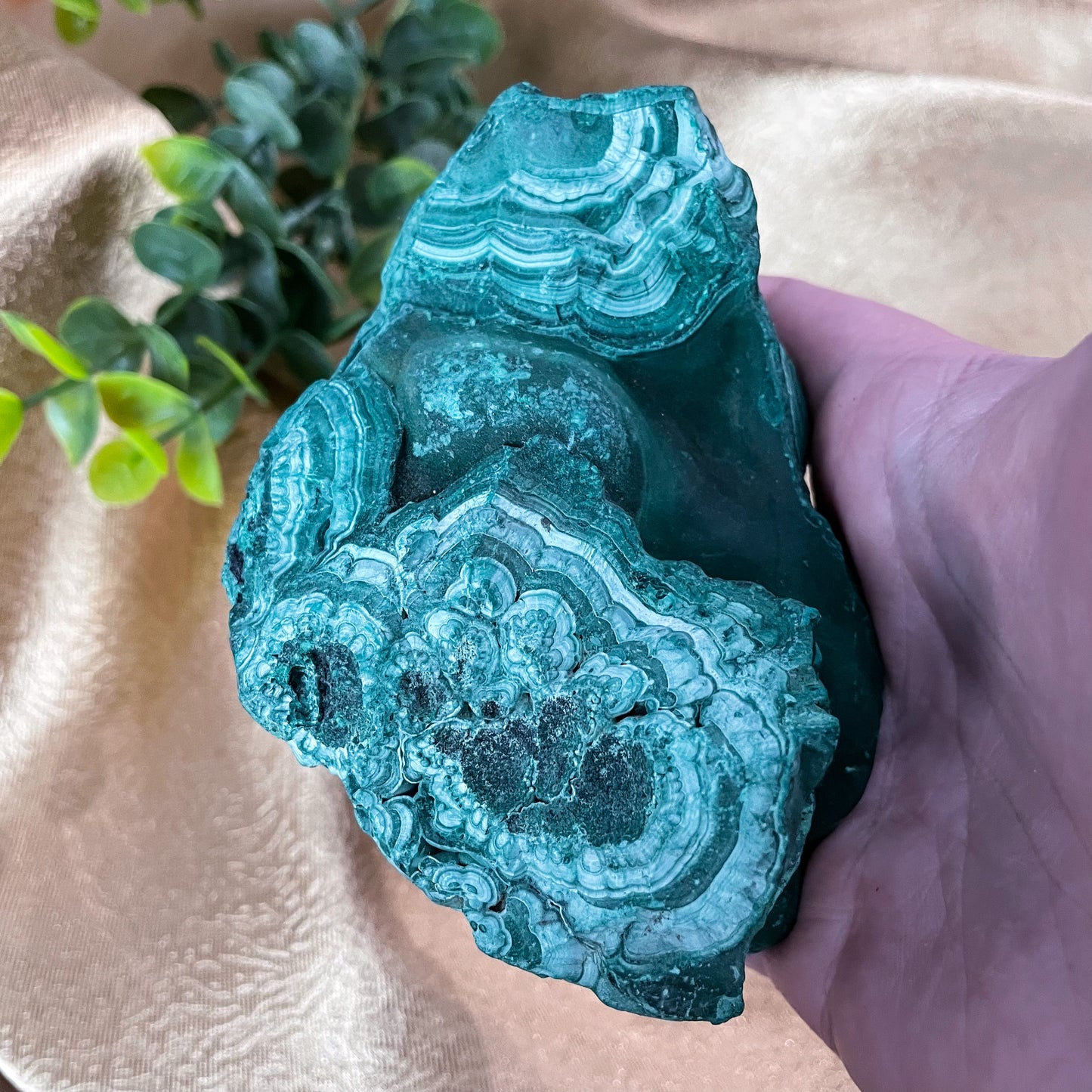 Raw Malachite