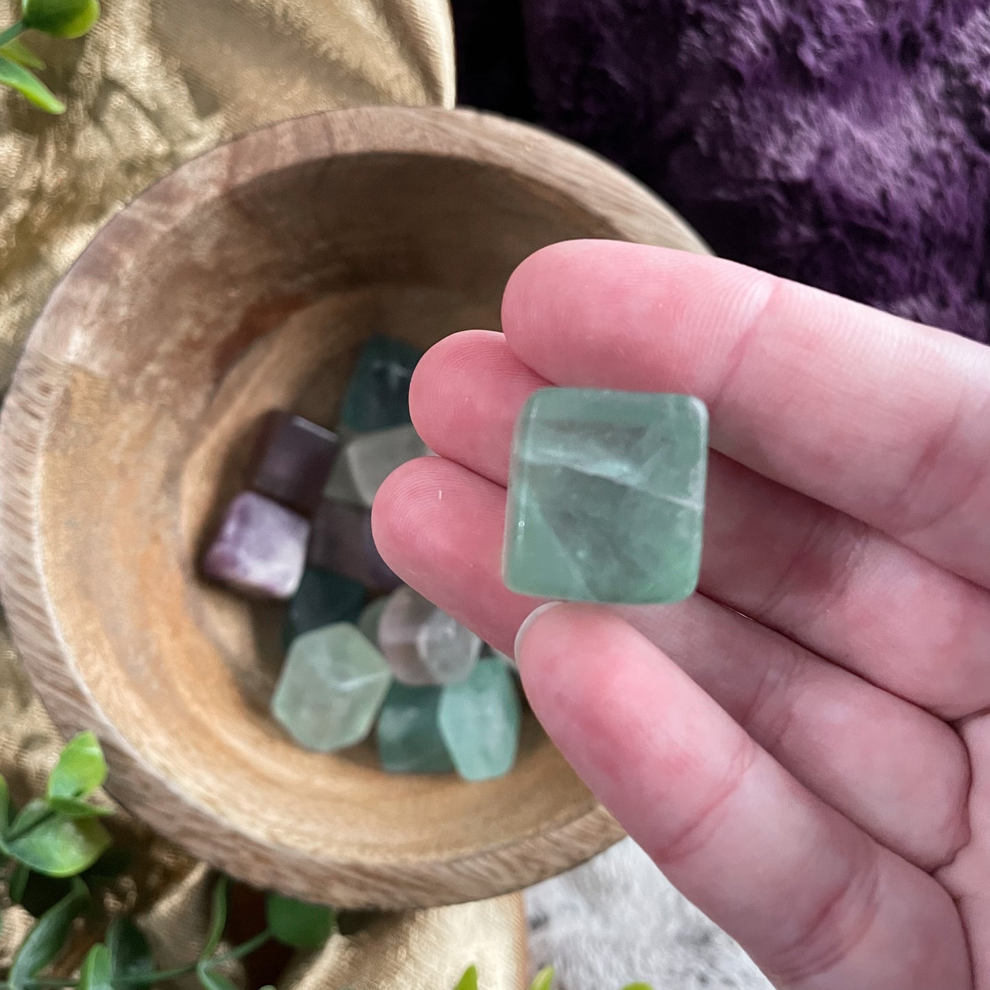 Fluorite Cube