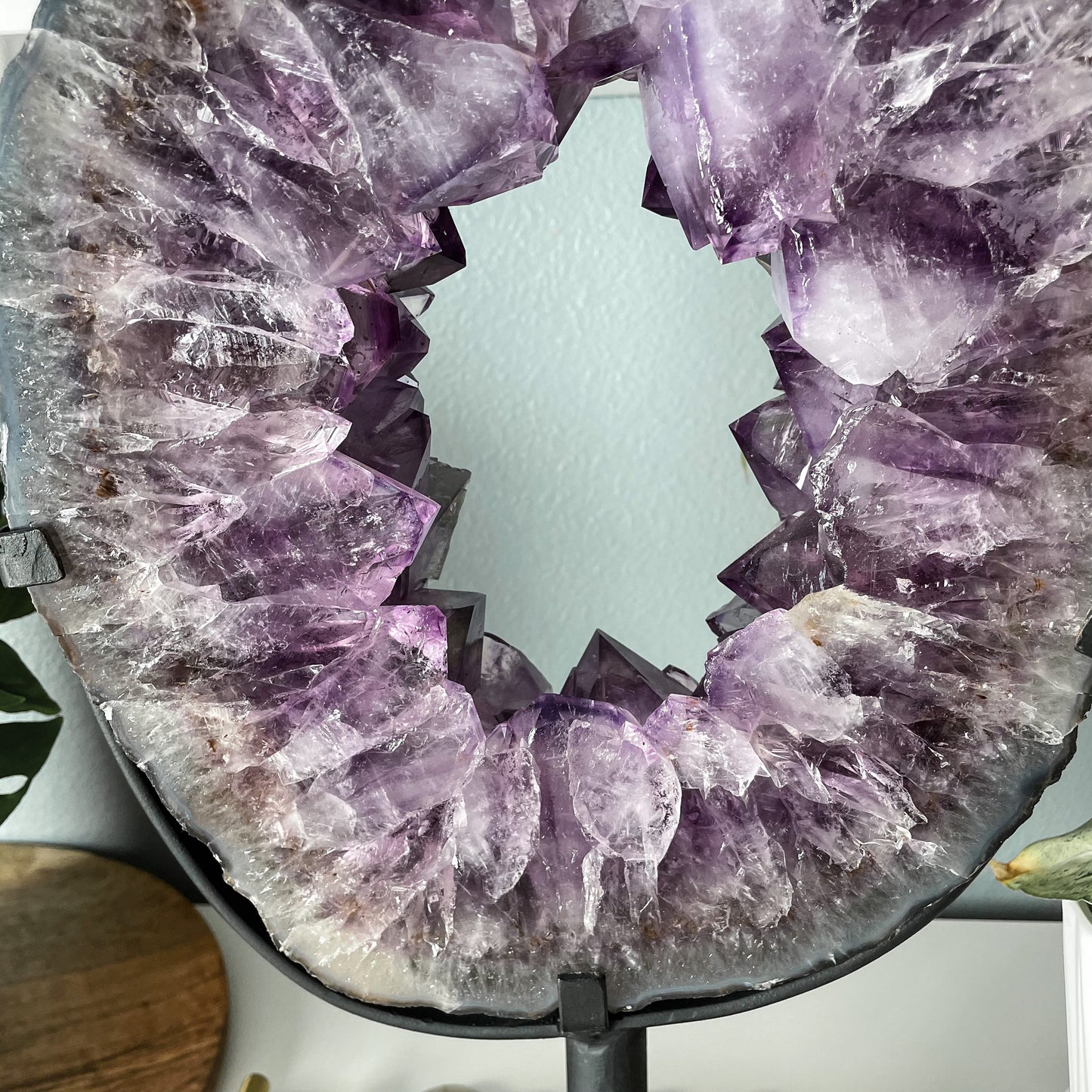 Amethyst Portal on a Custom Stand