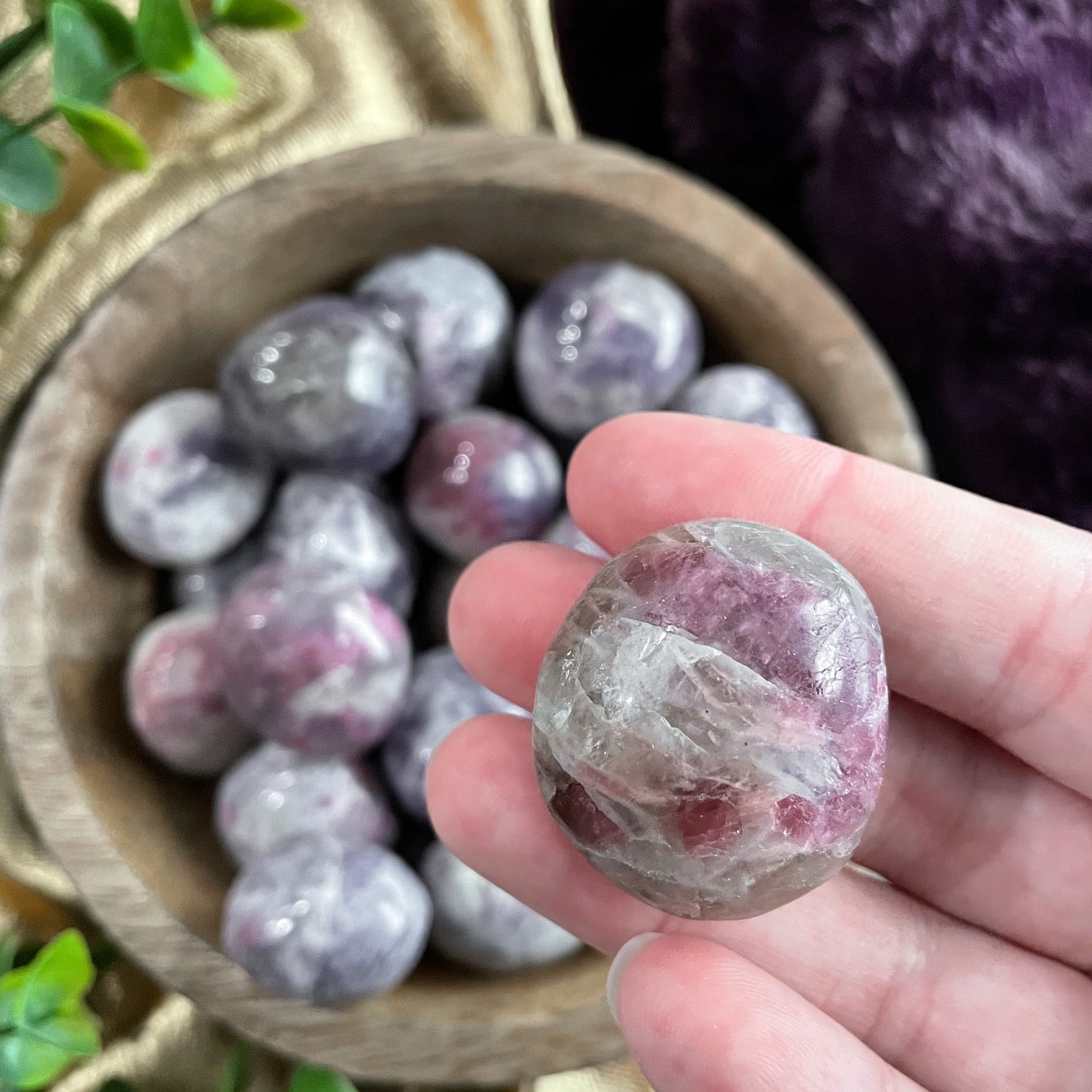 Lepidolite Tumble