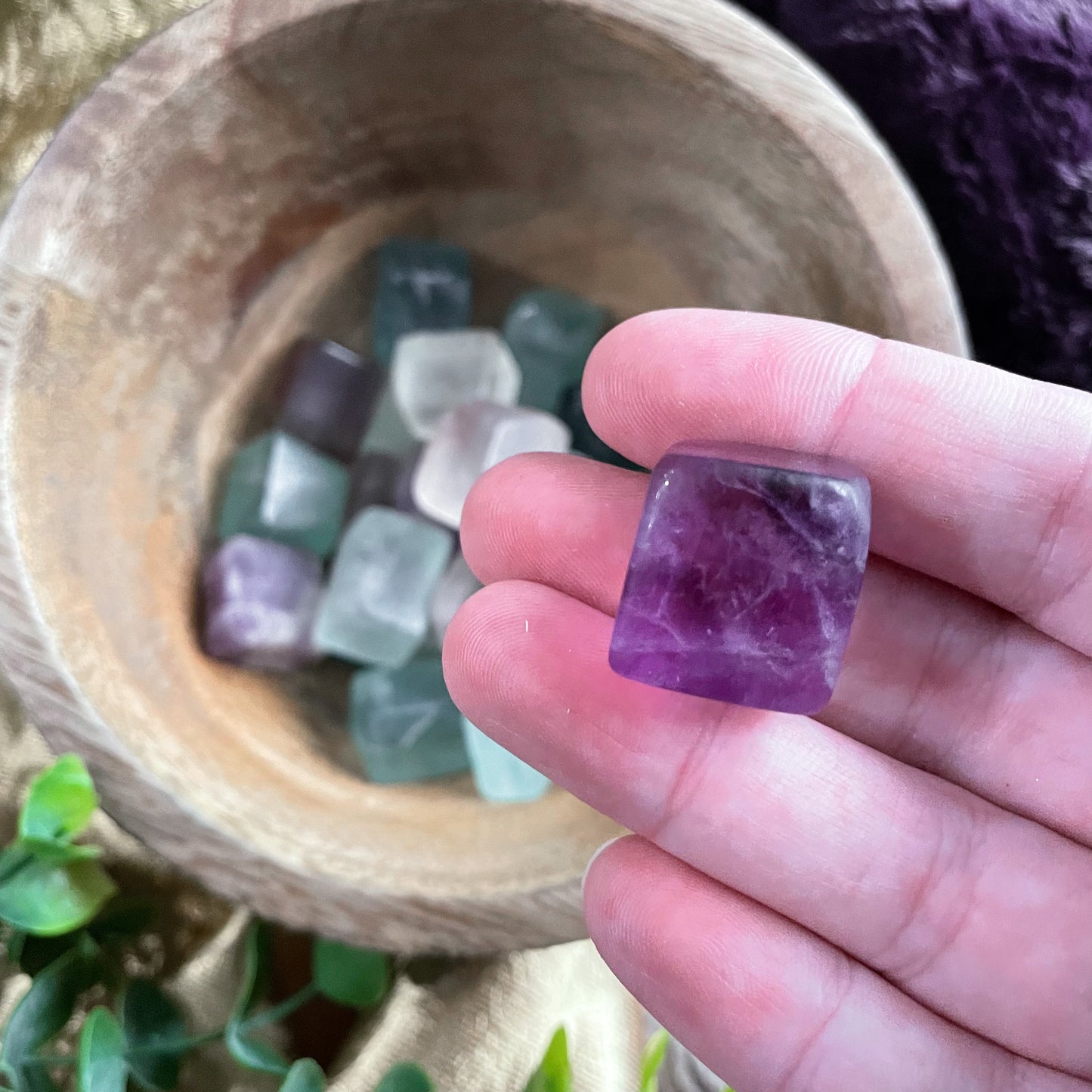 Fluorite Cube