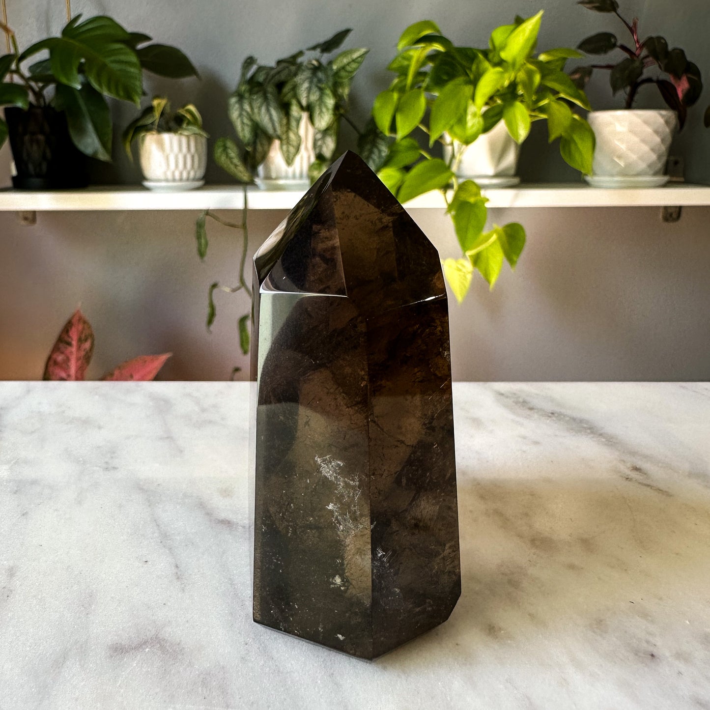 Smokey Quartz Tower