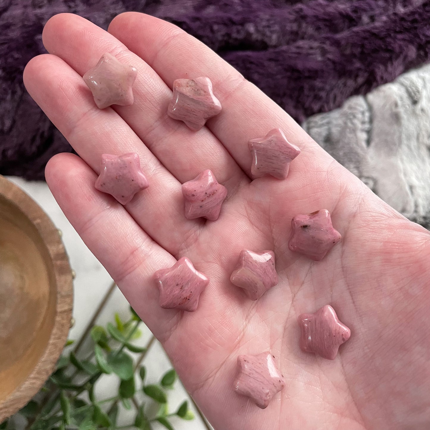 Rhodonite Mini Star