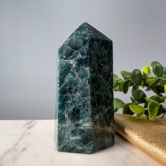 Teal Apatite Tower