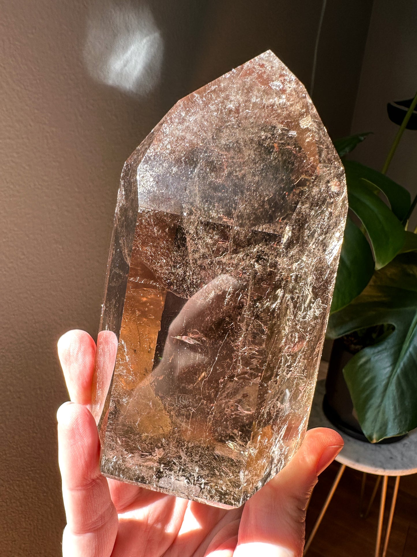 Smokey Quartz Tower