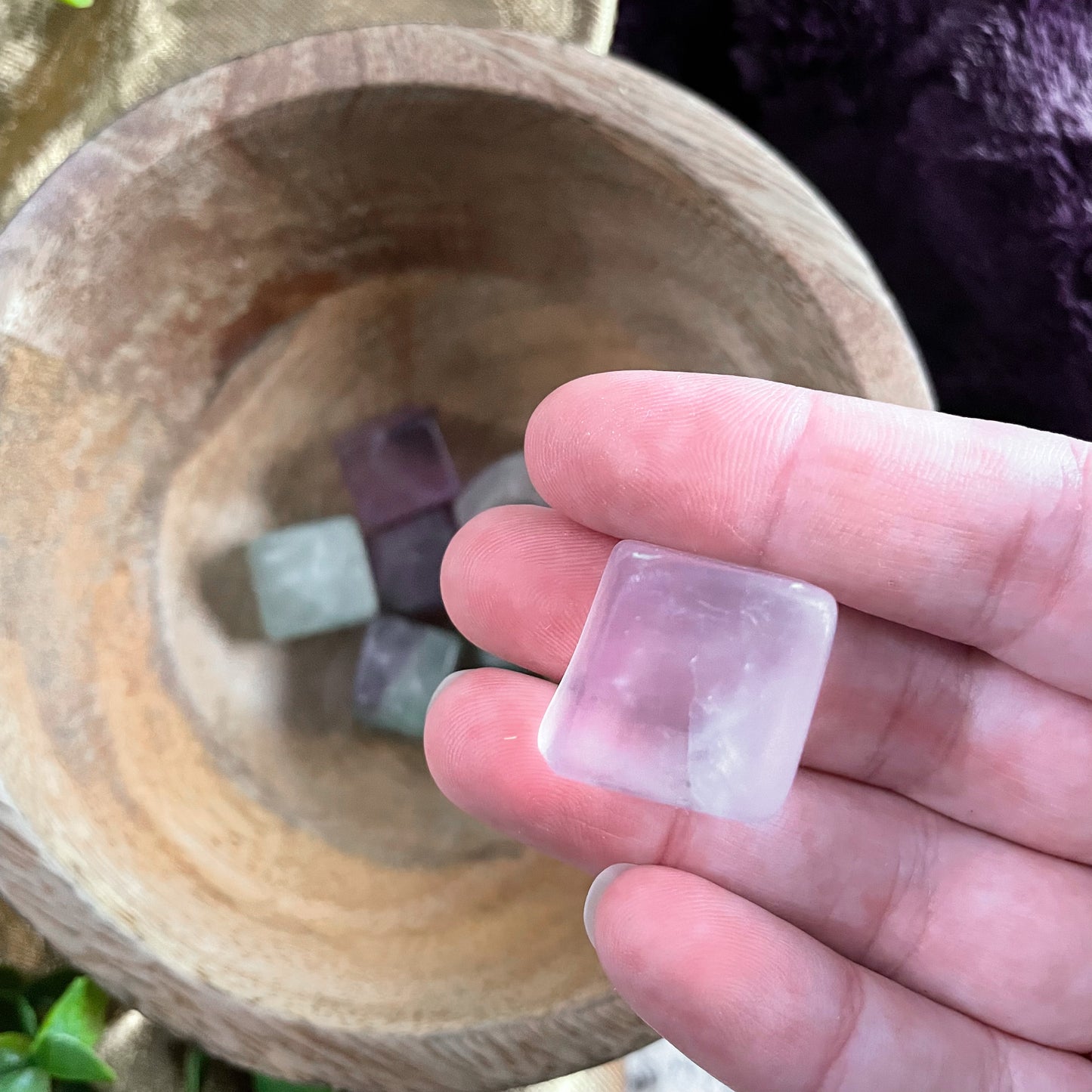 Fluorite Cube