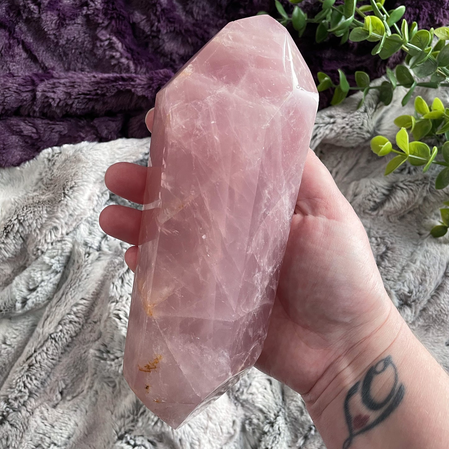 Huge Rose Quartz DT