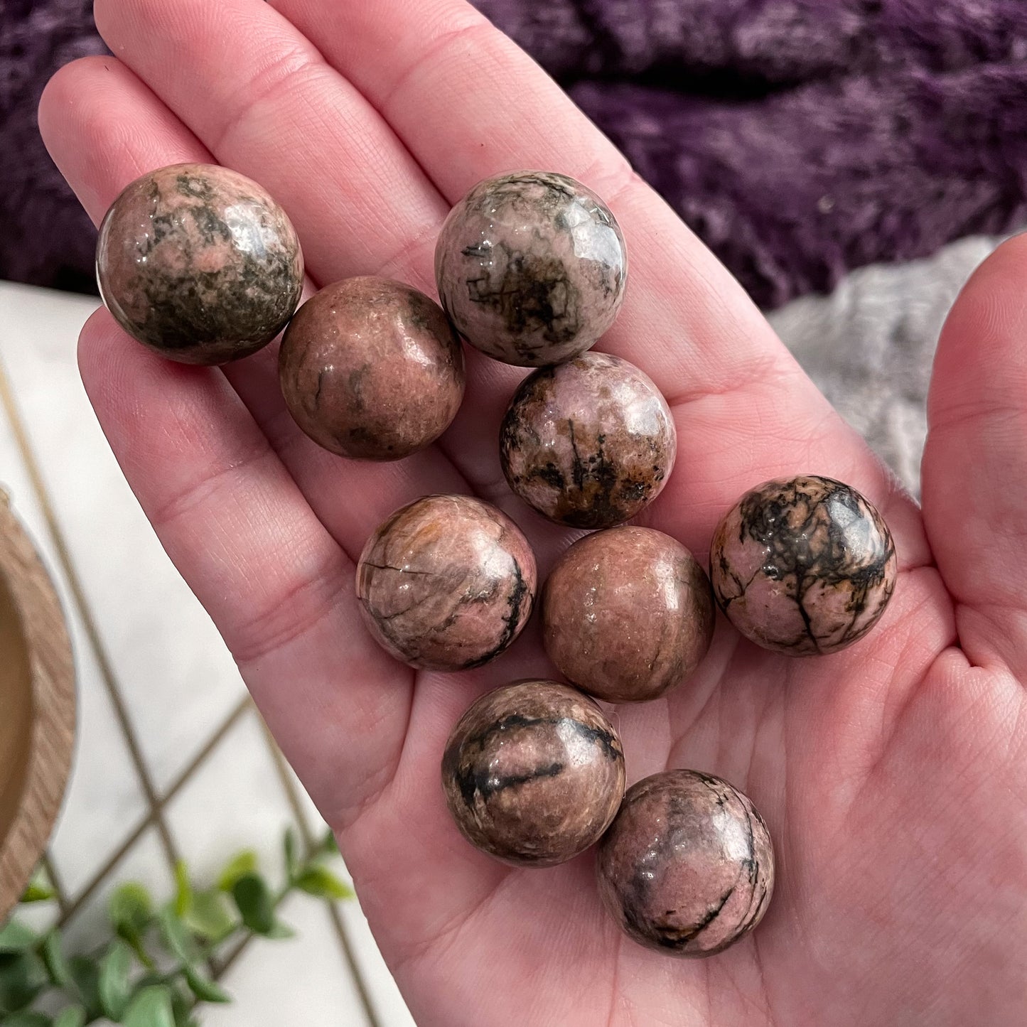 Rhodonite Mini Sphere