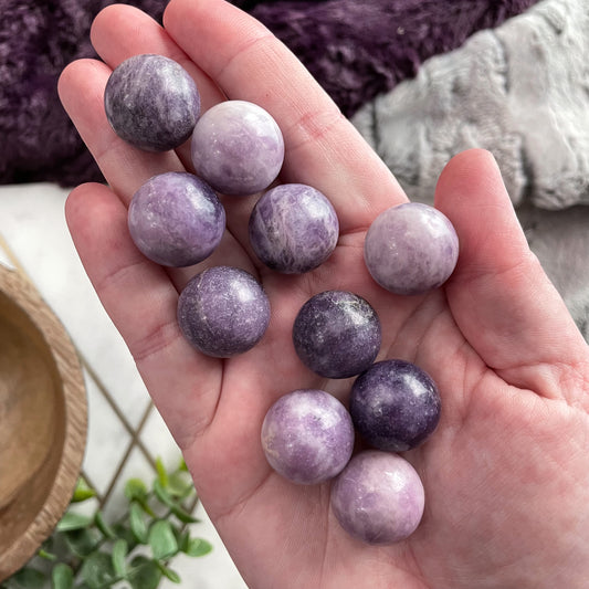 Lepidolite Mini Sphere