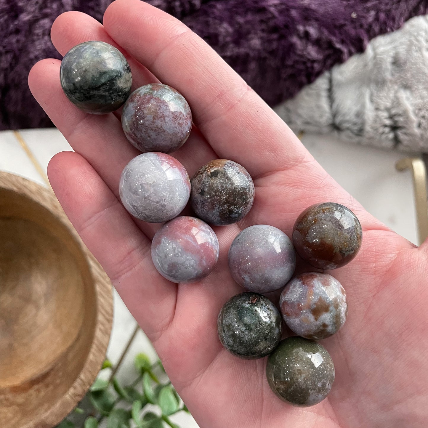 Sea Jasper Mini Sphere