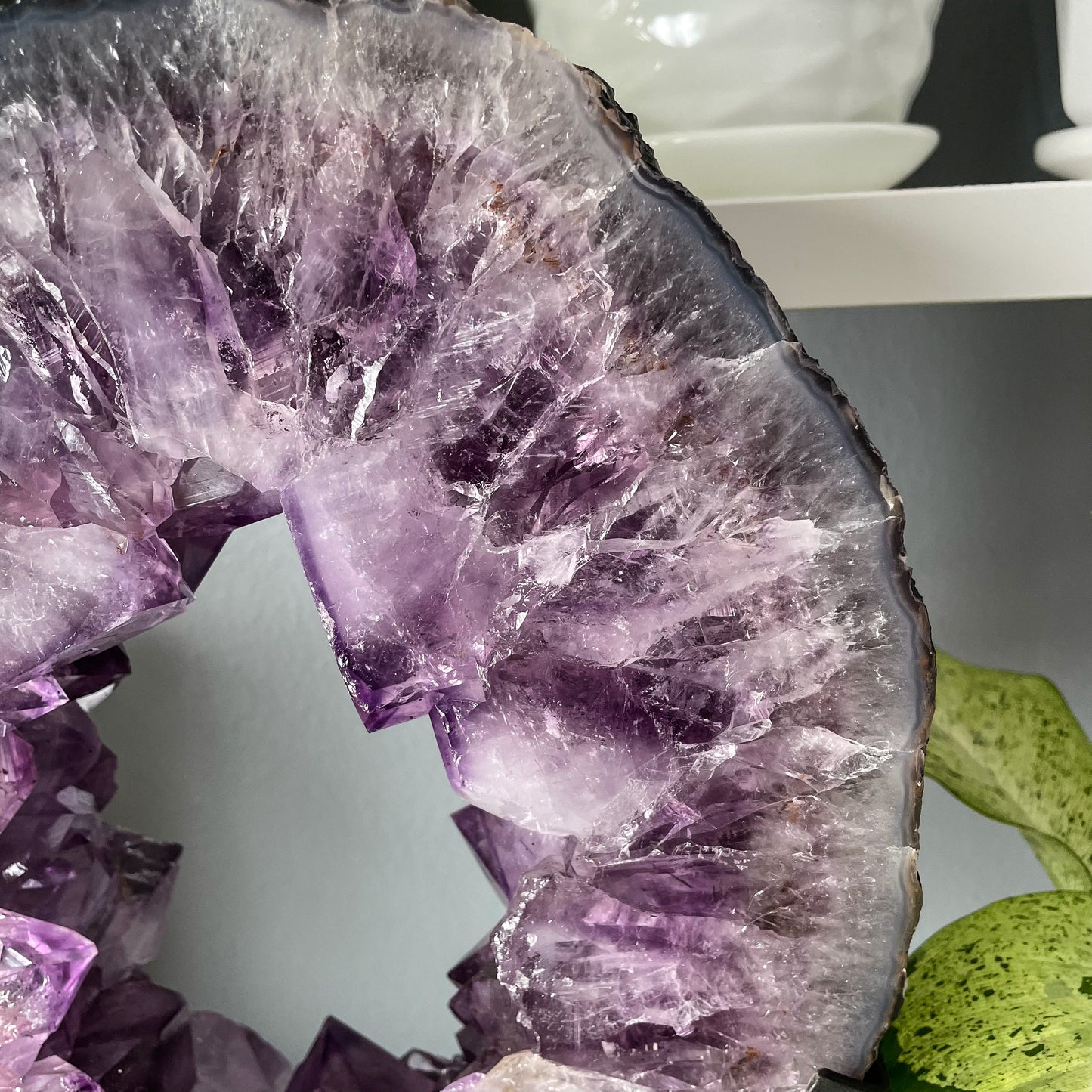 Amethyst Portal on a Custom Stand