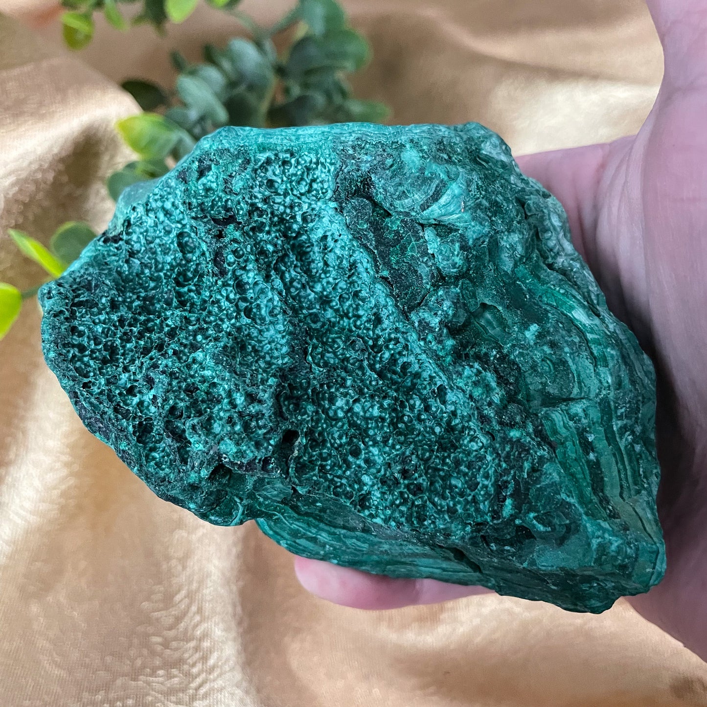 Raw Malachite