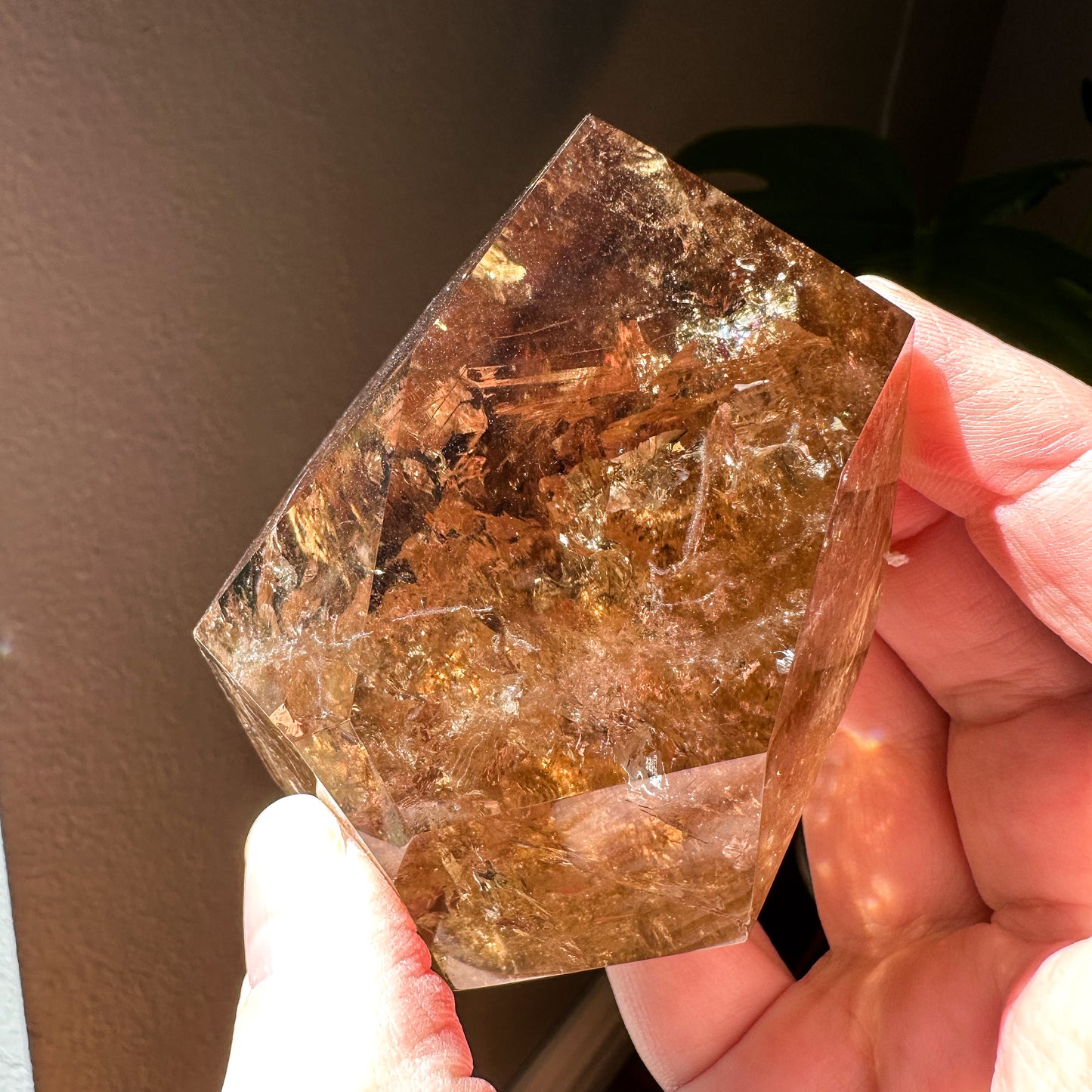 Phantom Smokey Quartz Tower