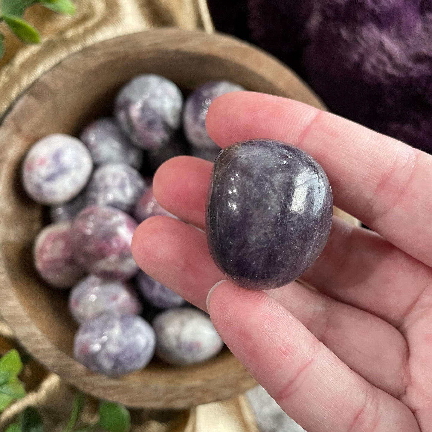 Lepidolite Tumble